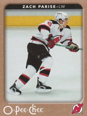 Zach Parise - 2006/2007 O Pee Chee Hockey Card